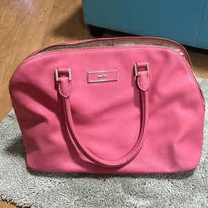 Pink DKNY purse